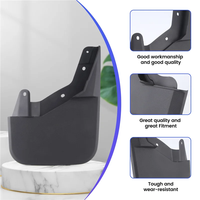 

Car Fender Water Guard Soft Fender Skin For Cadillac Escalade 2021-2023