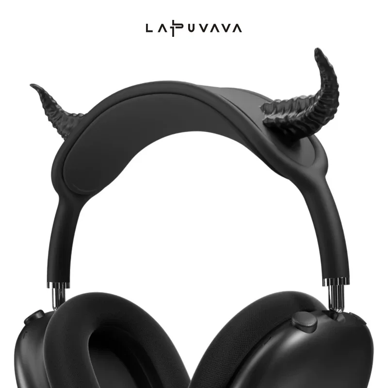 

LAPUVAVA Demon Queen replaceable silicone headband cover is detachable and suitable for AirPods Max.