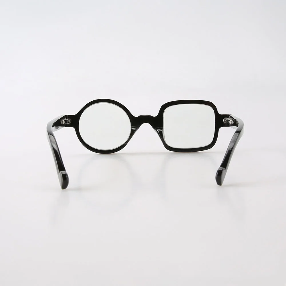 Women Man's Glasses Frames Vintage Unique Prescription Eyeglass Frames Round Square Handmade Buffalo Horn Myopia Eyeglasses - view 4