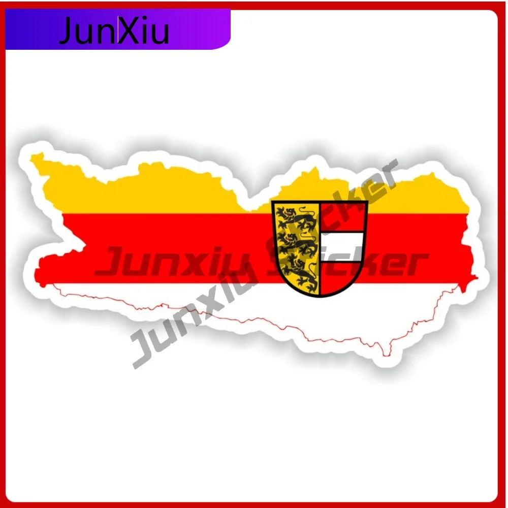 

Carinthia Karnten Austria State Shape Of The National Emblem Map Stickers Decorative Automotive Stickers And Decals Custom Made