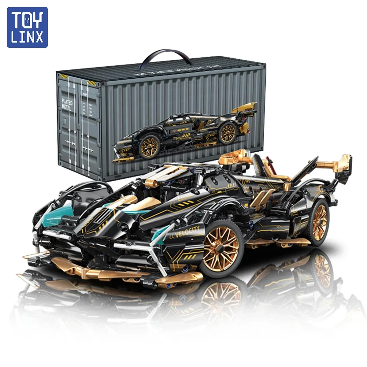 ToylinX 1:14 Building Block Toy ABS Technic Material Bloques de Construcci Juguetes DIY bricks Gift for Adults image 6