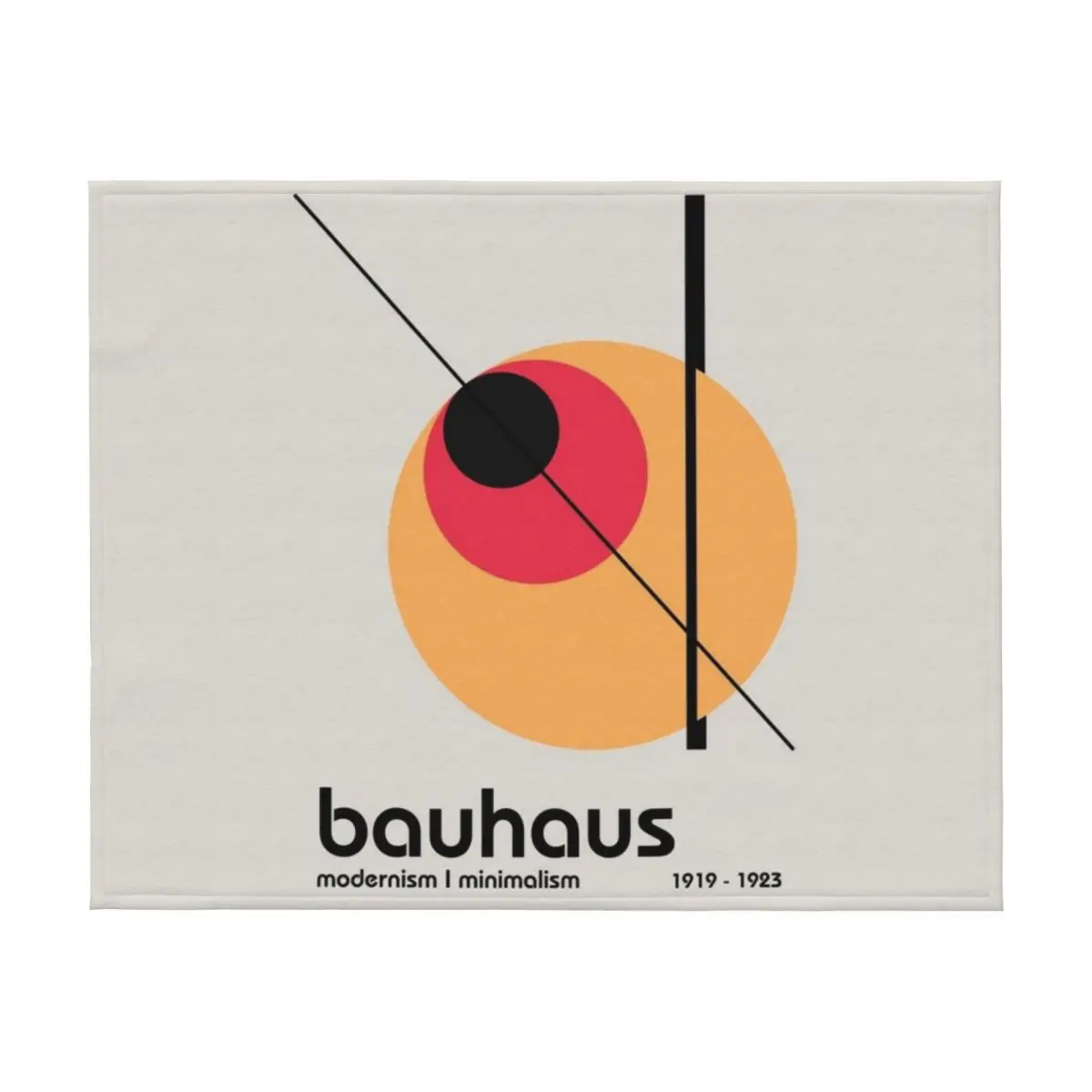 باوهاوس الحداثية أنا بساطتها 1919 - 1923 رمي بطانية الصيف الفراش لينة منقوشة لينة سرير البطانيات المخصصة