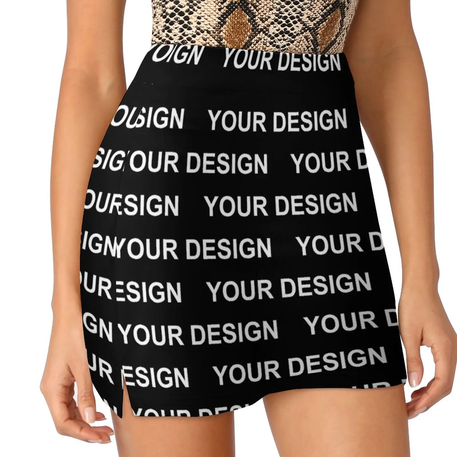 

Design Customized Skirt Custom Made Your Image Street Fashion Casual Skirts Women Vintage Mini Skirt Print Bottoms Birthday Gift