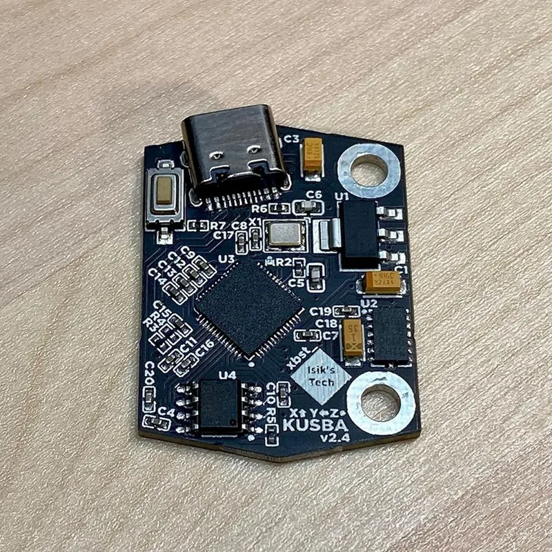 KUSBA-acelerómetro USB ADXL345 PCB 2,4 Klipper Input Shaper, interfaz USB de calibración automática para impresora 3D DIY o Voron duradero