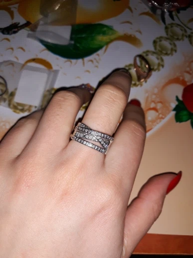 Classic Pure 925 Silver Needle Wedding Rings For Women Bijoux Cross Style Cubic Zirconia Geometric Engagement Jewelry