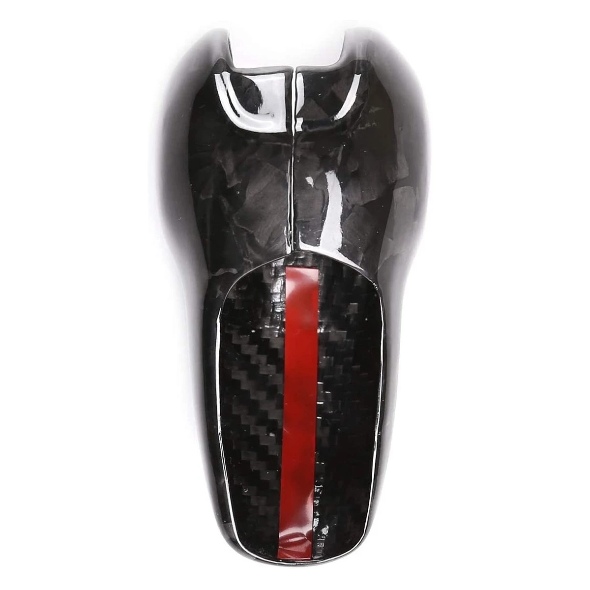 غطاء مقبض تبديل كامل من ألياف الكربون ، غطاء لسيارة بورش ماكان تريم ، باناميرا