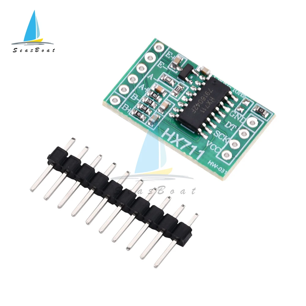 HX711 Dual-channel Weighing Pressure Sensor 24-bit Precision A/D Module Board