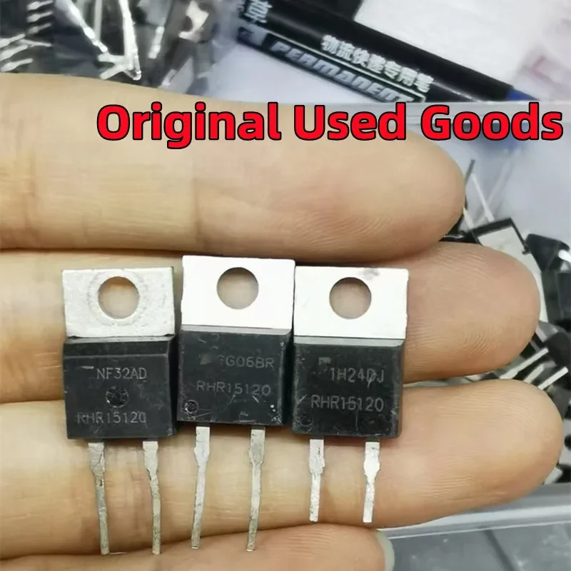 10pcs/lot - RHR15120 RHRP15120 15A 1200V TO-220 Hyperfast Diode Original