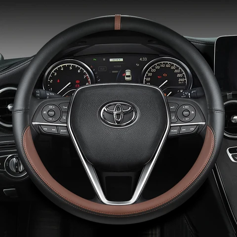 Кожаная оплётка для Toyota, 38 см