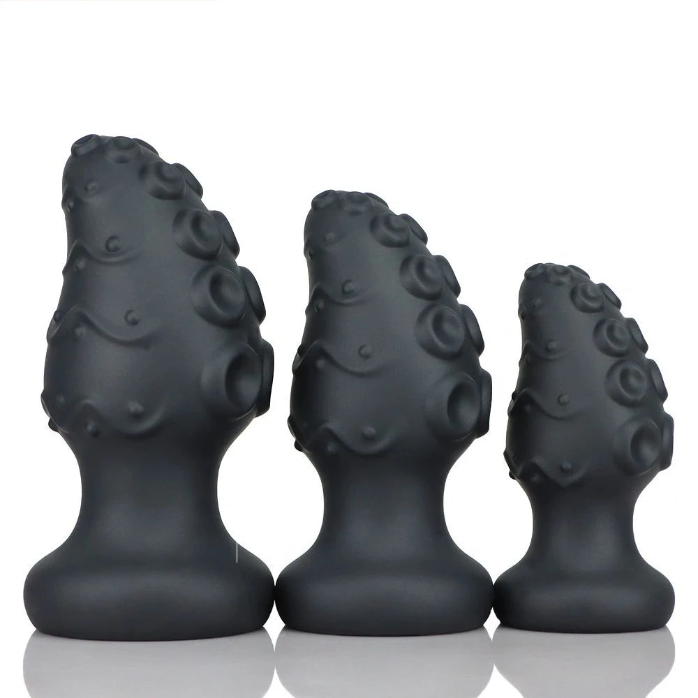 3 Size Big Octopus Anal Plug Silicone Anal Dildo Anus Dilator Trainer Masturbation Butt Stimulation Adult Sex Toys For Men Women