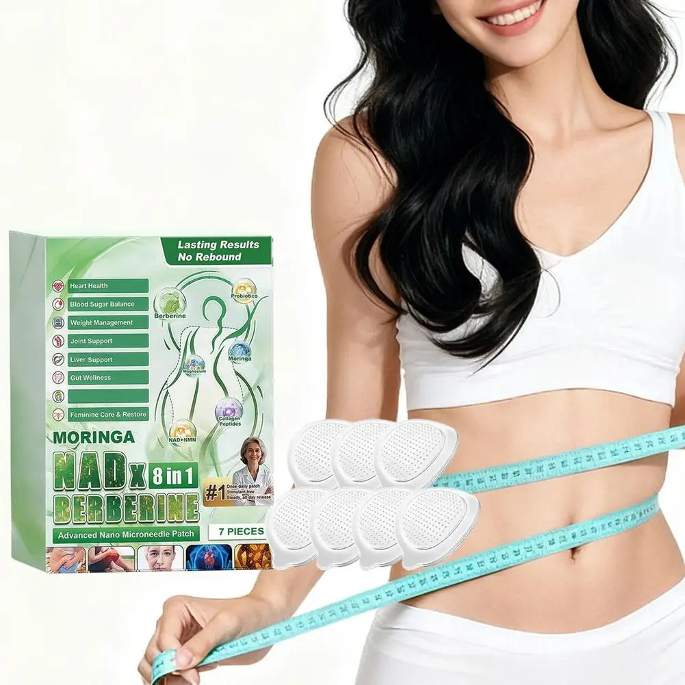 

Natural Formula Nano Microneedle Body Firming Patch Slimming Sticker Figure Line Safe Weight Management Daily Use For Women Men