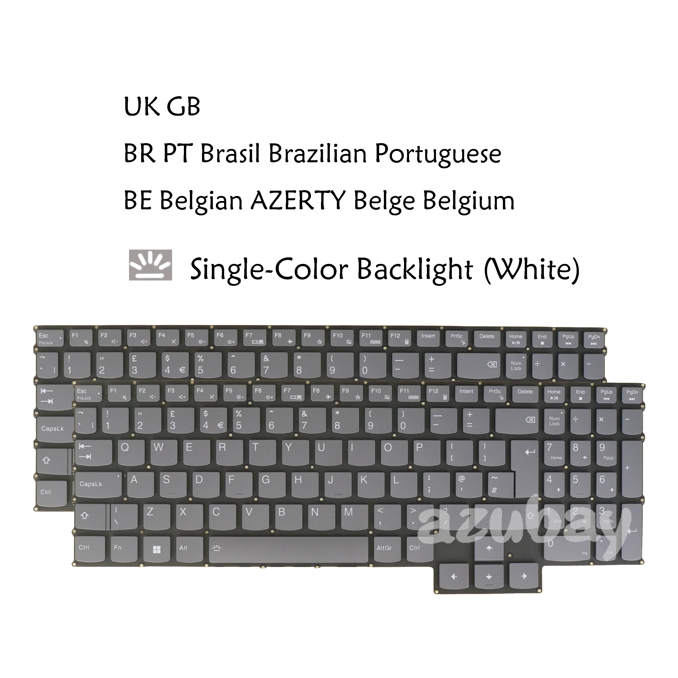 

UK BR Portuguese BE Belgian Backlit Laptop Keyboard For Lenovo Legion 5-15ARH7 5-15ARH7H 5-15IAH7 5-15IAH7H 82RE 82RD 82RC 82RB