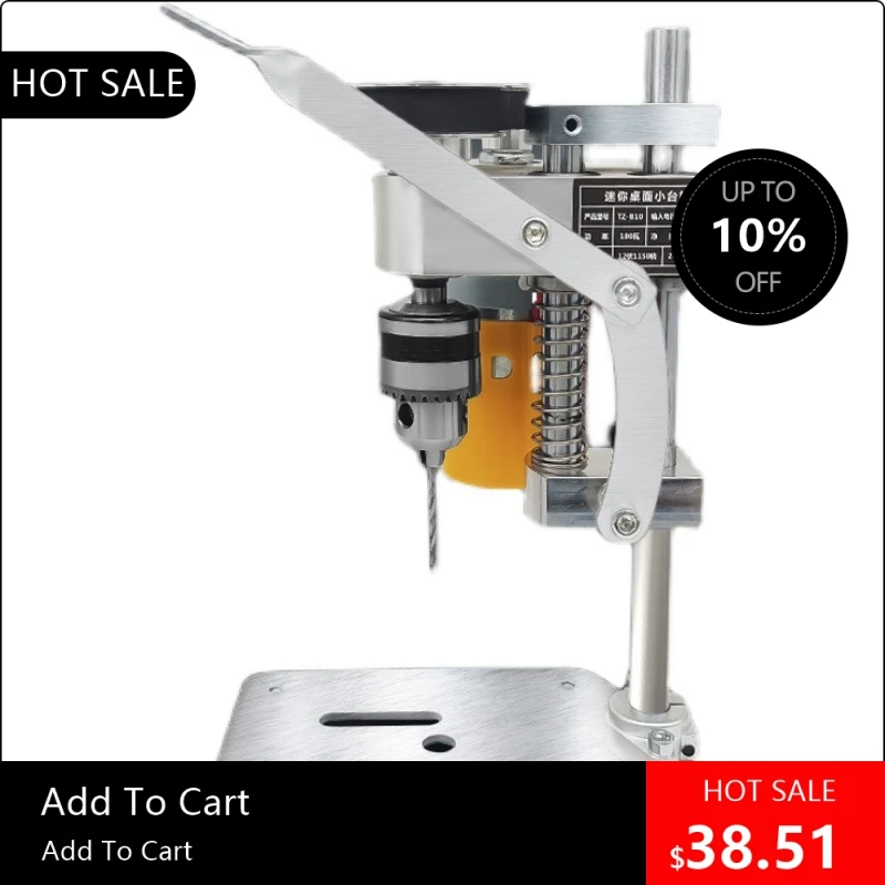 

Новинка 2022 года, 180 Вт, мини-стань Bohrer, подставка, патрон 0,6-6 мм, Micro Bohren Maschine Elektrische Haushalts Bohrer Diy Loch 19