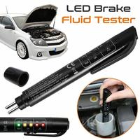 Auto Liquid Testing Brake Fluid Tester Pen For DOT3/DOT4 5 LED Indicator Display Brake Oil Test Quality Check Car Accessories