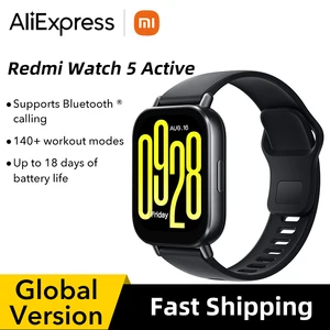 Global Version Xiaomi Redmi Watch 5 LCD Display Active 2 '' · Battery up to 18 days · Bluetooth ® calling over 140 470mah training modes 12 Main Sales Smartwatch Xiaomi Male - №6