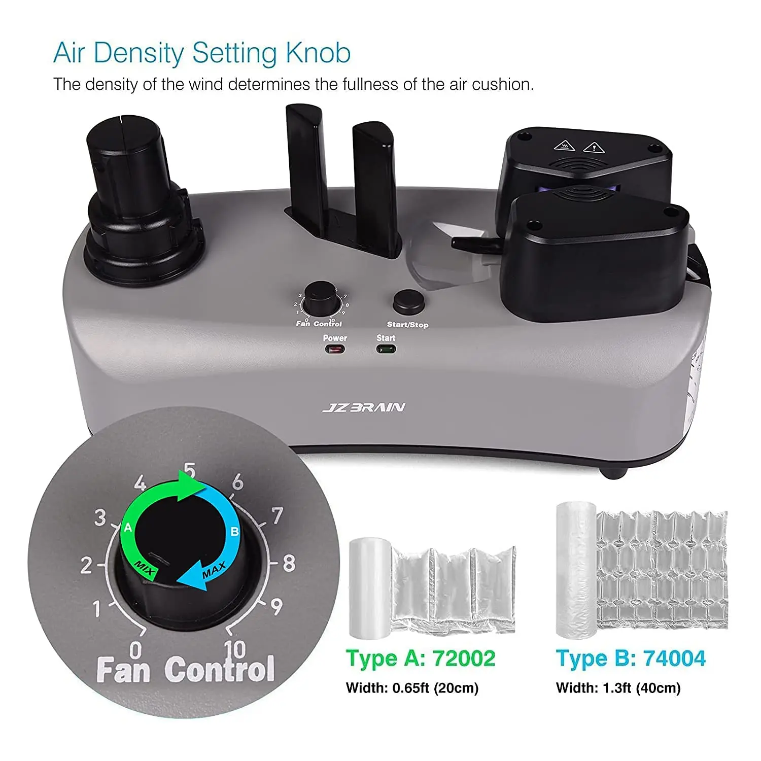 Cushion Machine - YE300 Pillow Machine 110V Pillow Maker Business Inflatable  Packaging System with Sealing