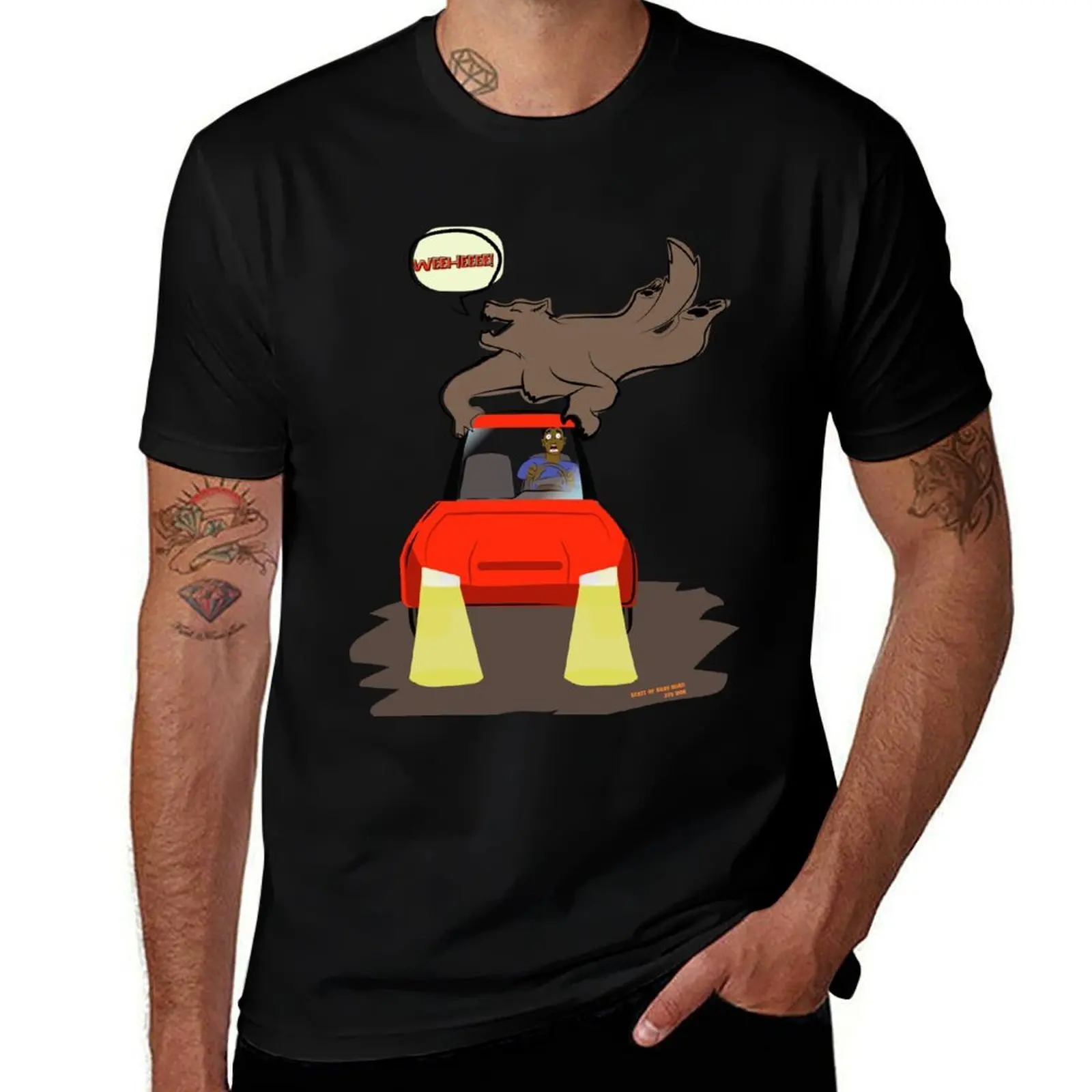 

USA - Werewolf Beast of Bray Road Wisconsin T-Shirt cheap stuff gifts for boyfriend customs design your own t shirts for men