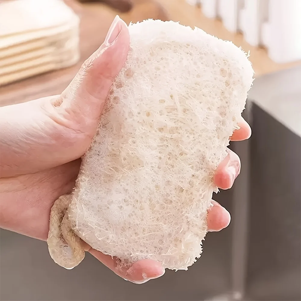 Natural Luffa Dish Scrubber 2