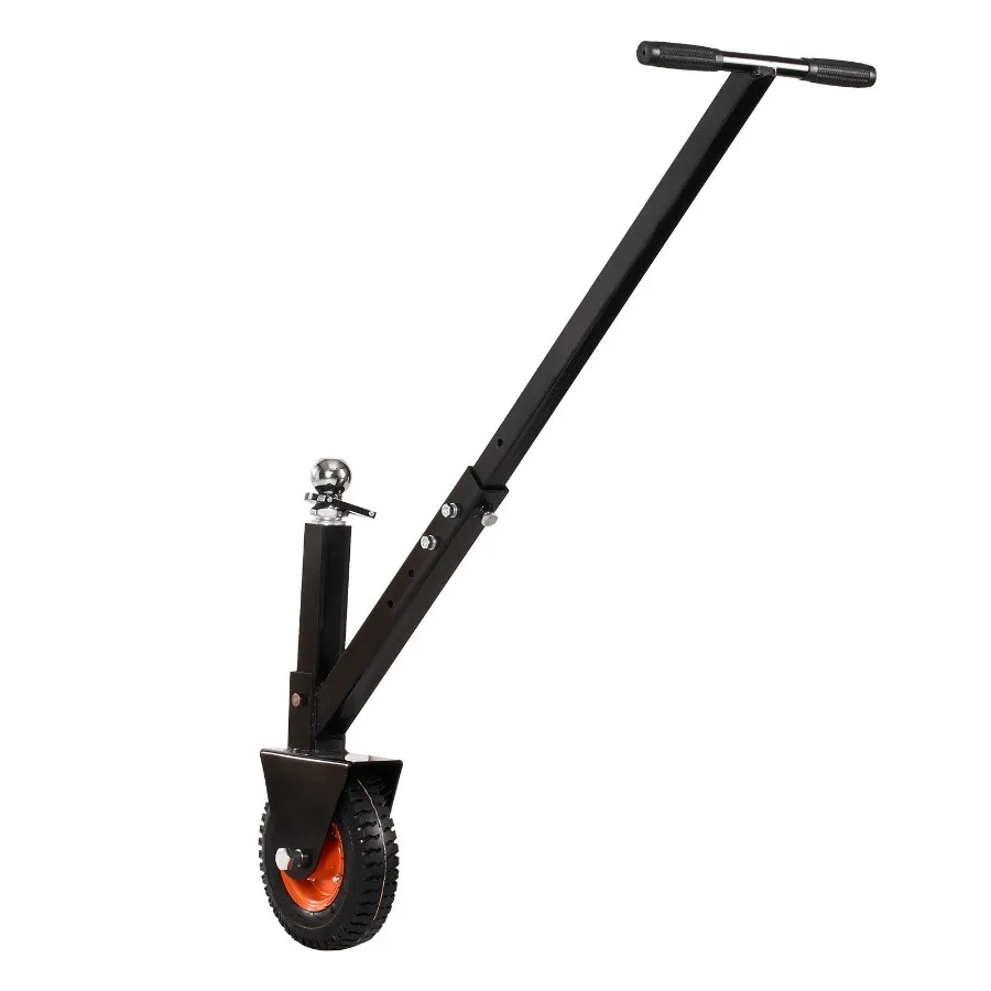 

Тележка для прицепа с грузоподъемностью 300 фунтов, регулируемая по высоте (16,5 и 22 дюйма), с шаровыми опорами 1-7/8 и 2 дюйма, 8,5 дюймов P