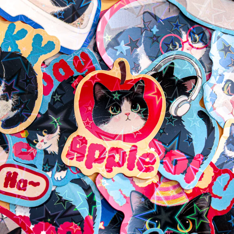 

30 шт./лот кавайные канцелярские наклейки для заметок кошачий замечательный дом дневник планировщик декоративные наклейки Скрапбукинг ремесленные наклейки