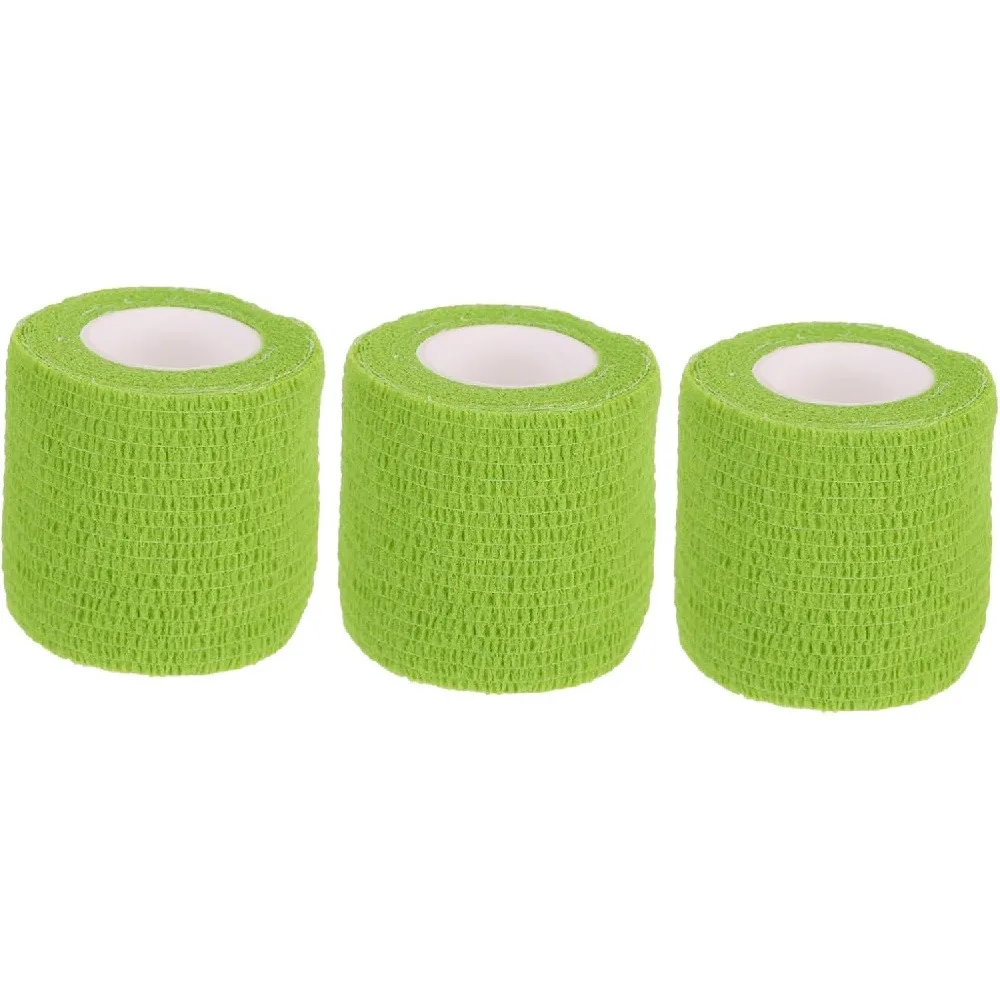 Roll Non-Woven Self-Adhesive Elastic Bandage 5cm × 4.5m, Breathable Athletic Tape for Sports, Pet Care & Finger Protection