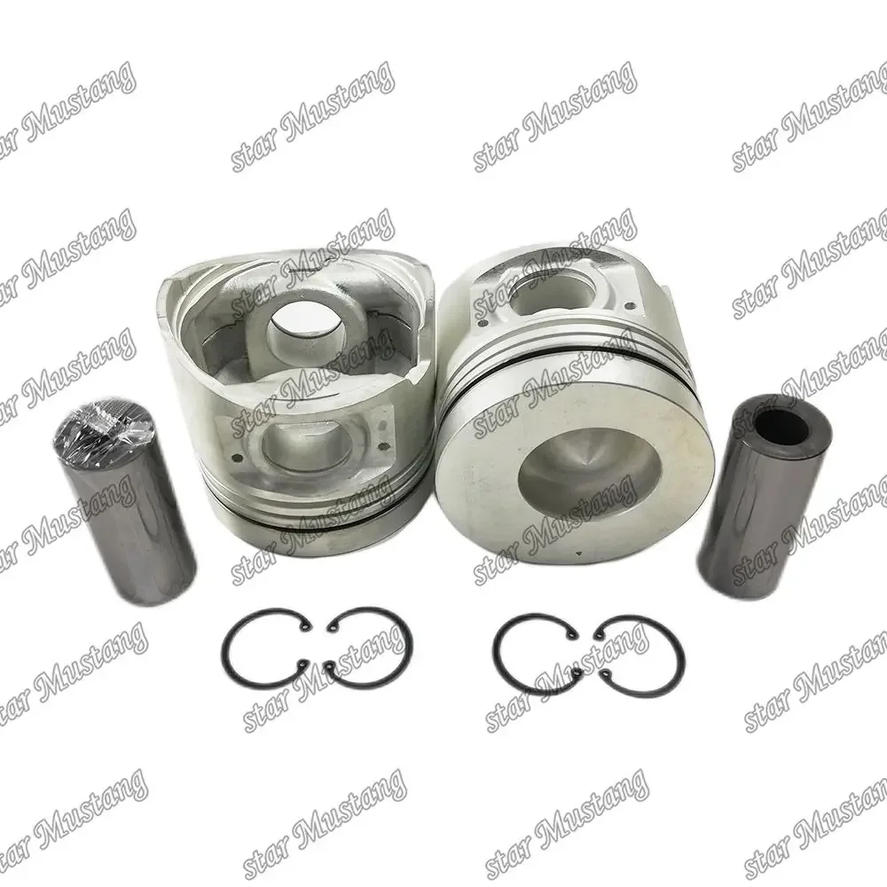 

Piston 6D17 Combustion Chamber 59mm 3 Flat-2.5-4mm Pin Hole 38mm ME072394 Suitable For Mitsubishi Engine Parts