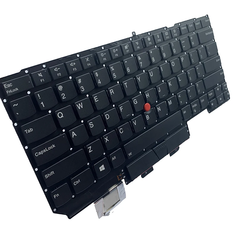 Imagem -05 - Lenovo-thinkpad x1 Carbon Keyboard Retroiluminado Nos Eua 6ª Geração 2023 tipo 20kh 20kg 20kg