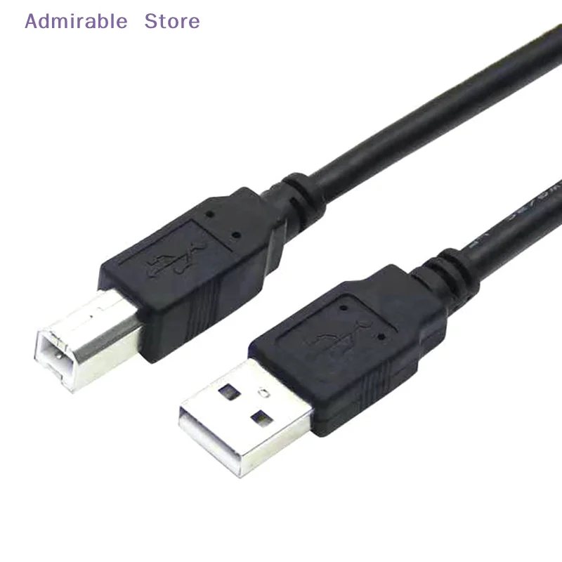 [W]USB Printer Cable USB 2.0 Type A Male to Type B Male Printer Scanner Cable