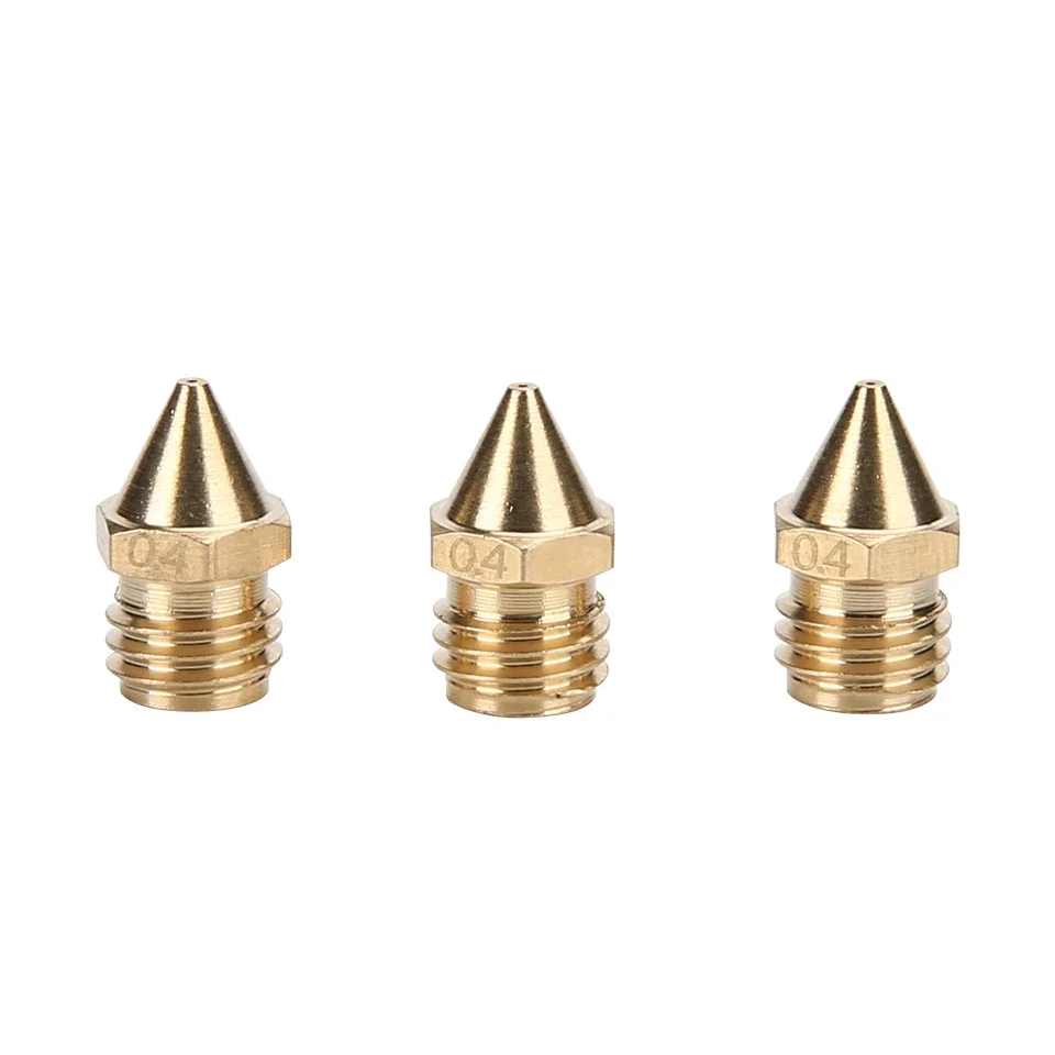 

3D Printer Creality CR-X/ CR-X Pro 5pcs M7 Brass 2 In 1 Out 0.4mm Nozzles for Geeetech A10M A20M A30M A10T A20T A30T