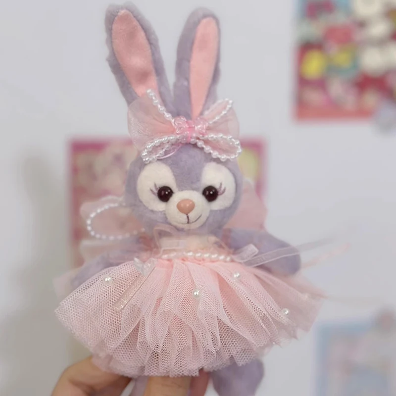 Disney-Kawaii Chaveiro Boneca De Pelúcia, Apenas Conchas, Varal Do Bebê, Saco Pingente, Mood Menina Bonito, Presente para Amigos, 10cm