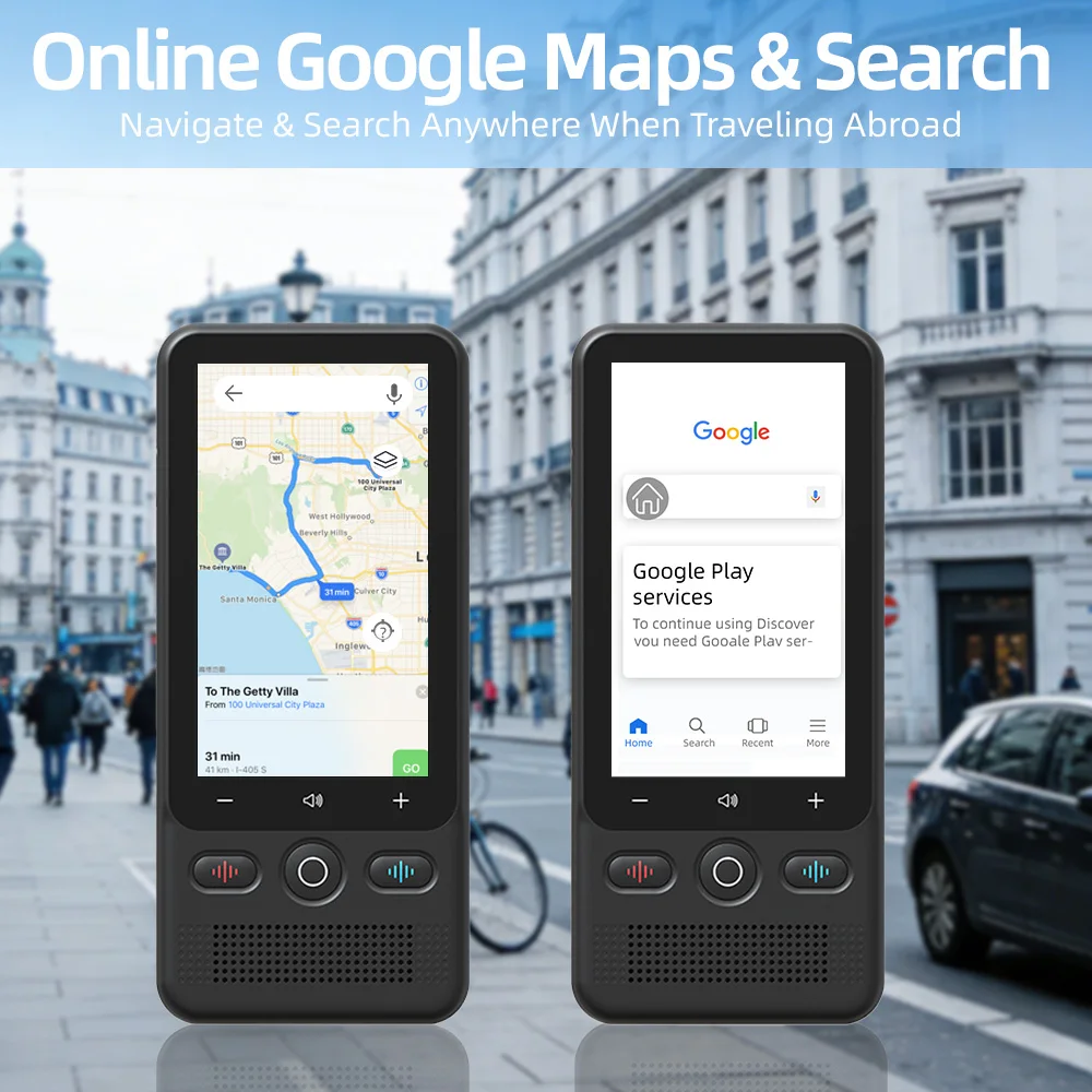 T18 Intelligenter Übersetzer 160 Online-Sprachen 17 Offline-Sprachen Übersetzung ChatGPT 1500mAh Sprach- und Fotoübersetzung für Reisen – Bild 7