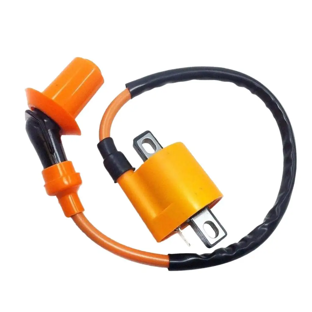 Orange Ignition Coil for CG 125cc 150cc 200cc ATV Dirt Pit Bike Buggy