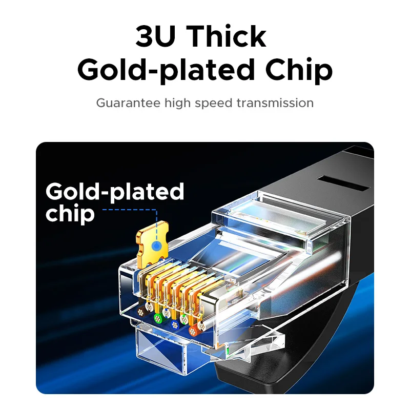 UGREEN CAT6A كابل إيثرنت 10Gbps RJ45 كابل عالي السرعة لجهاز التوجيه مودم الكمبيوتر PS5 XBOX محمول HUB NAS Lan كابل كابل التصحيح