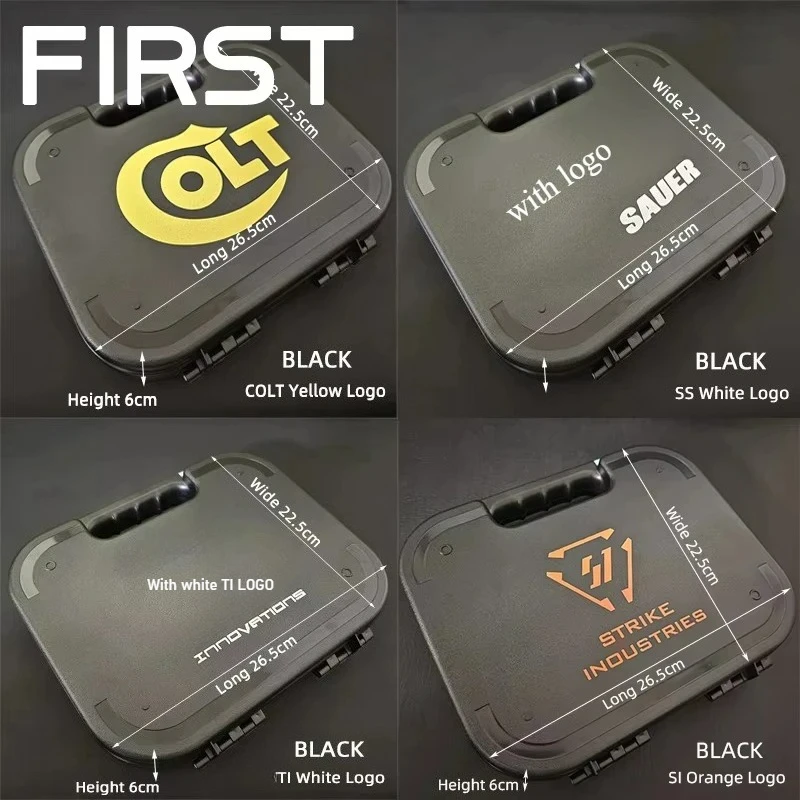 

New Tactical Gloc Safety Suitcase ABS Hard Shell Fall-proof Waterproof Fall-proof Toolbox Hunting Accessories Storage Box
