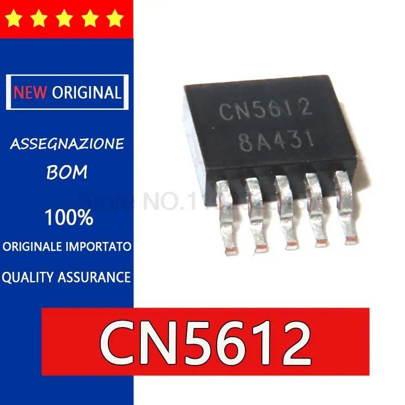 5pcs original CN5612 TO252-5 Low differential pressure, high power light-emitting Diode (LED)