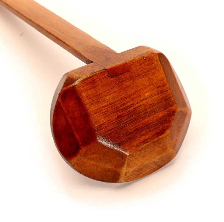 

High Heat Resistant Wooden Long Handle Spoon Eco Friendly Smooth Edges Safe for Hands and Mouth Kitchen Utensil