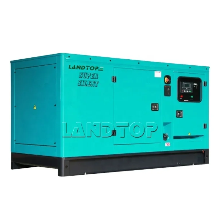 LANDTOP Portable 10KW 15KW 20KW 25KW 30KW 35KW 50KW 120KW Power Generator Soundproof Factory Price