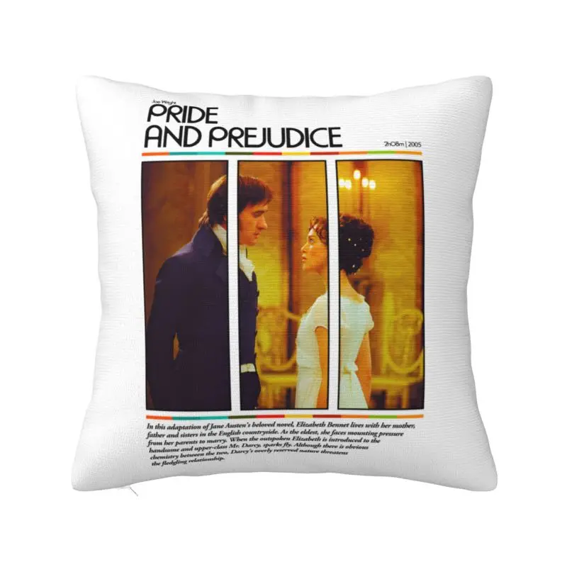 خمر فيلم فخر وتحامل رمي وسادة يغطي الديكور السيد دارسي الوسائد غطاء ل أريكة مربع البوليستر المخدة