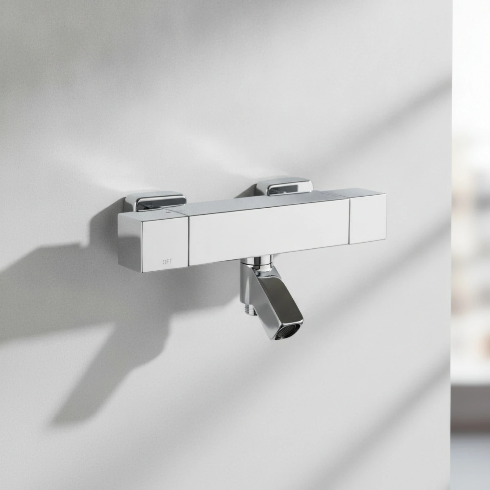 Thermostatic Shower Mixer Temperature Control Thermostatic Mixing Valve Shower Bar Valve Corrosion Resistant Long-Lasting