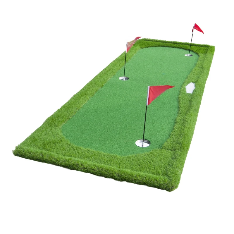 

Golf green putter portable golf training blanket