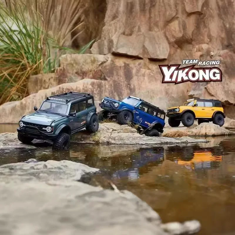 Controle fácil 4083 1/8 rc simulação elétrica de controle remoto 4wd alta/baixa velocidade escalada veículo off road presente masculino