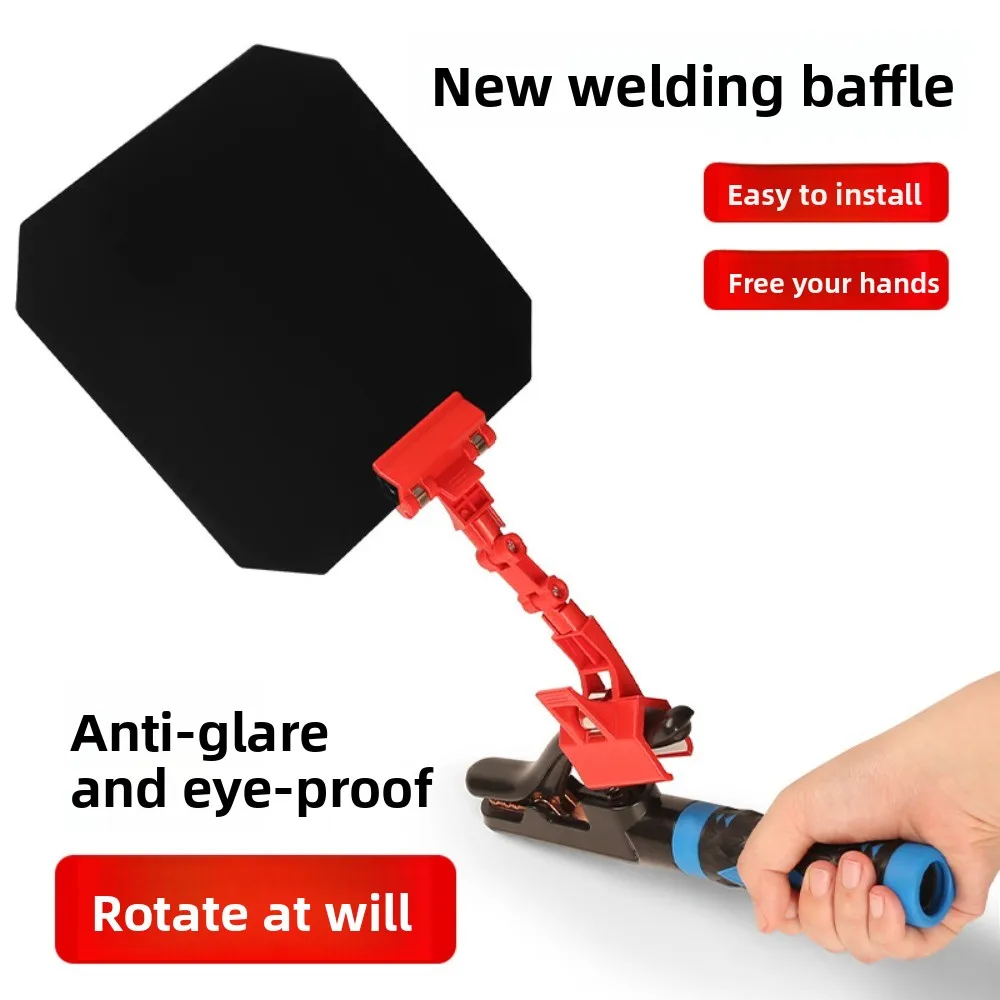 Handheld Welding Protective Cover, Face Mask, Lightweight Glasses, Specialized Argon Arc Welding Protective Device for Welders