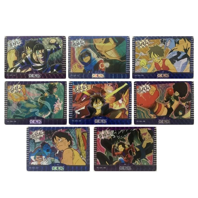 

Japanese Anime One Piece Nico Robin Boa Hancock Monkey D. Luffy Sanji Collectible Cards Christmas Birthday Gifts Children's Toys