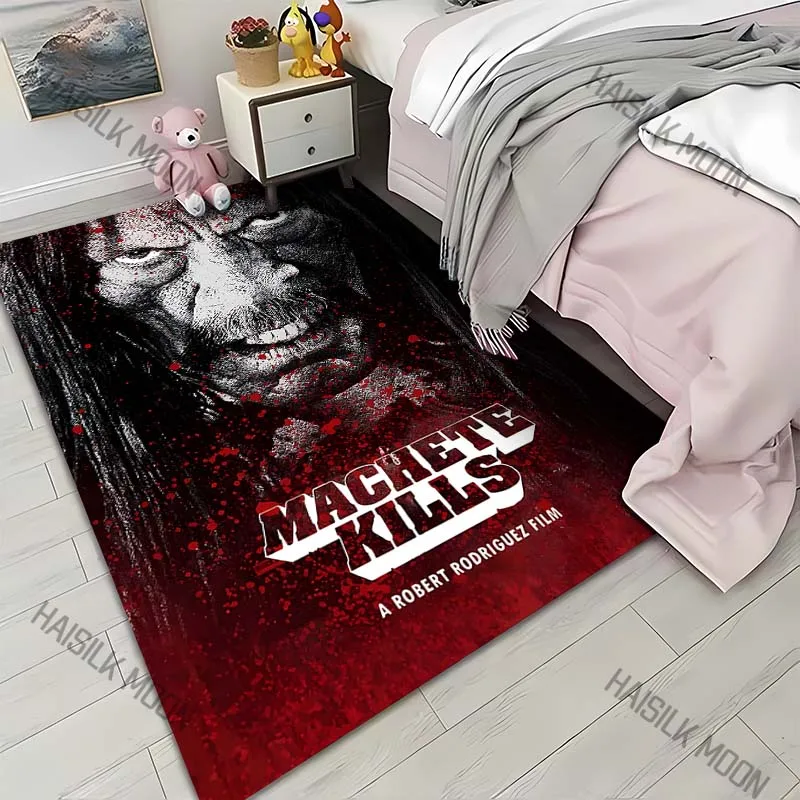 1PC Angry man movie poster Carpet for Living Room Bedroom Sofa Home Decor Rus Non-slip Floor Mat Luxury Gift