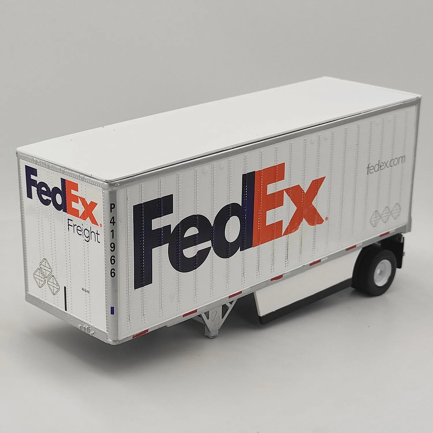 

Diecast DM 1/50 Scale Fedex Express Container Unsupported Foot Alloy Car Model Collectible Toy Gift Souvenir Display Ornament