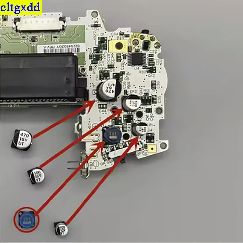 Cltgxdd 1 sztuka pasuje DO induktora płyty głównej konsoli GBA 40T 101 induktor SMD 100UH moc 10T cewka indukcyjna części