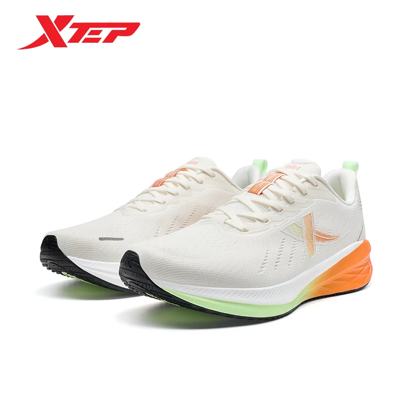 Xtep Ultra Fast 5.0 Running Shoes For Men 2024 Autumn Rebound Sports Shoes Cushion Stability Comfortable Sneakers 976319110002