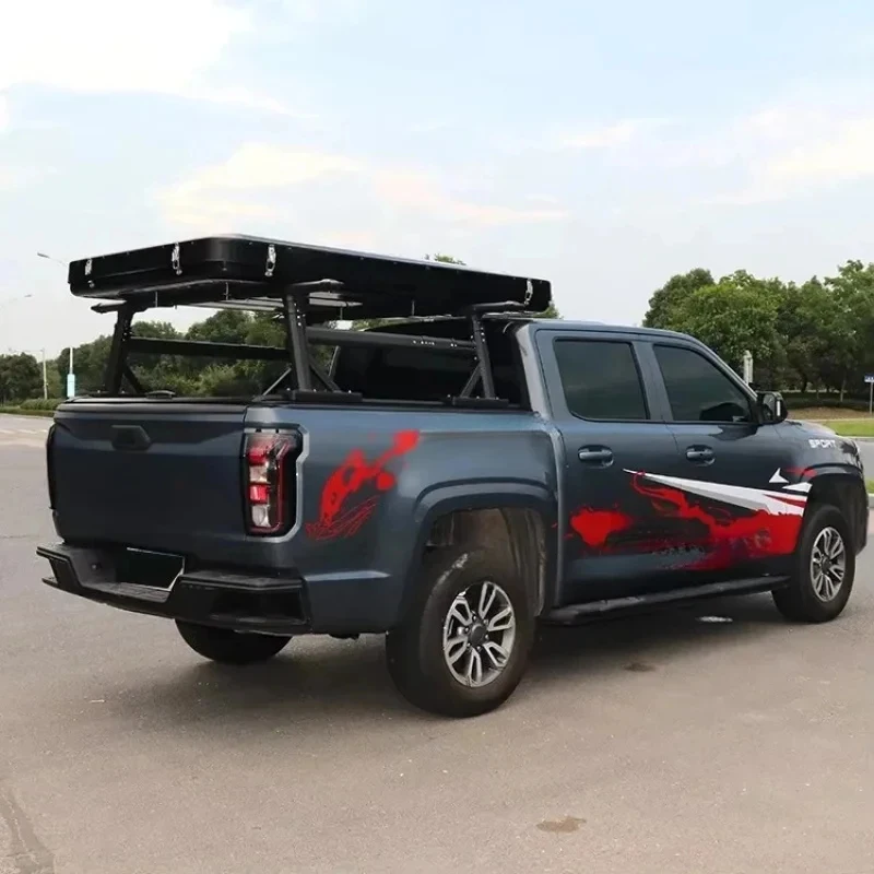 

4x4 Universal Cargo Cer Basket Adjustle Tacoma Roof Rack Truck Roll bar Dmax