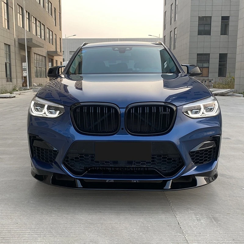 

Front Lip Fit for X3M/X4M G01/G02 3D Style 2018 Year pp Material Front Bumper Lip Spoiler Automobile Cars Anterior Lip High Sell