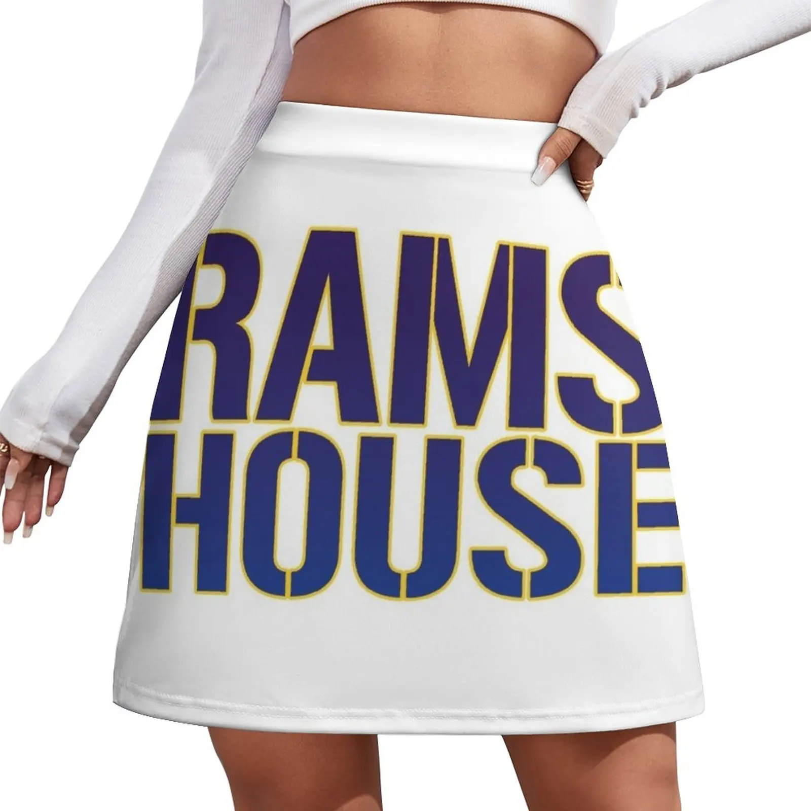 

Rams House Mini Skirt korean style clothing night club outfit clothes for women